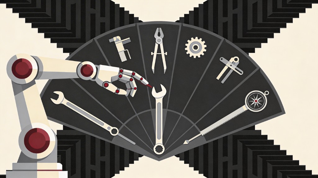 Tool use and the illusion of internal monitoring