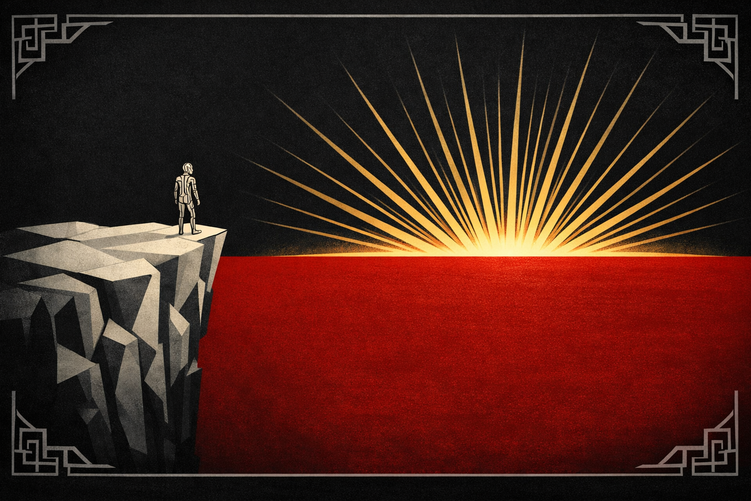 The machine at the edge of experience