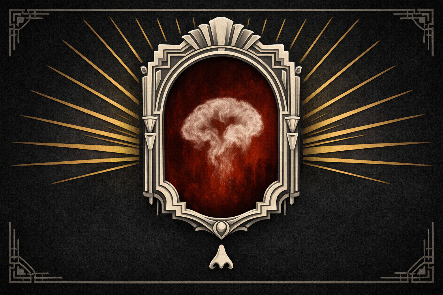 The mirror has no amygdala